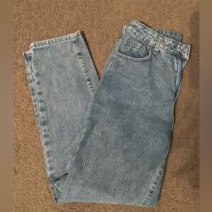 Women’s Light Blue Boyfriend Jeans - Relaxed Fit Denim